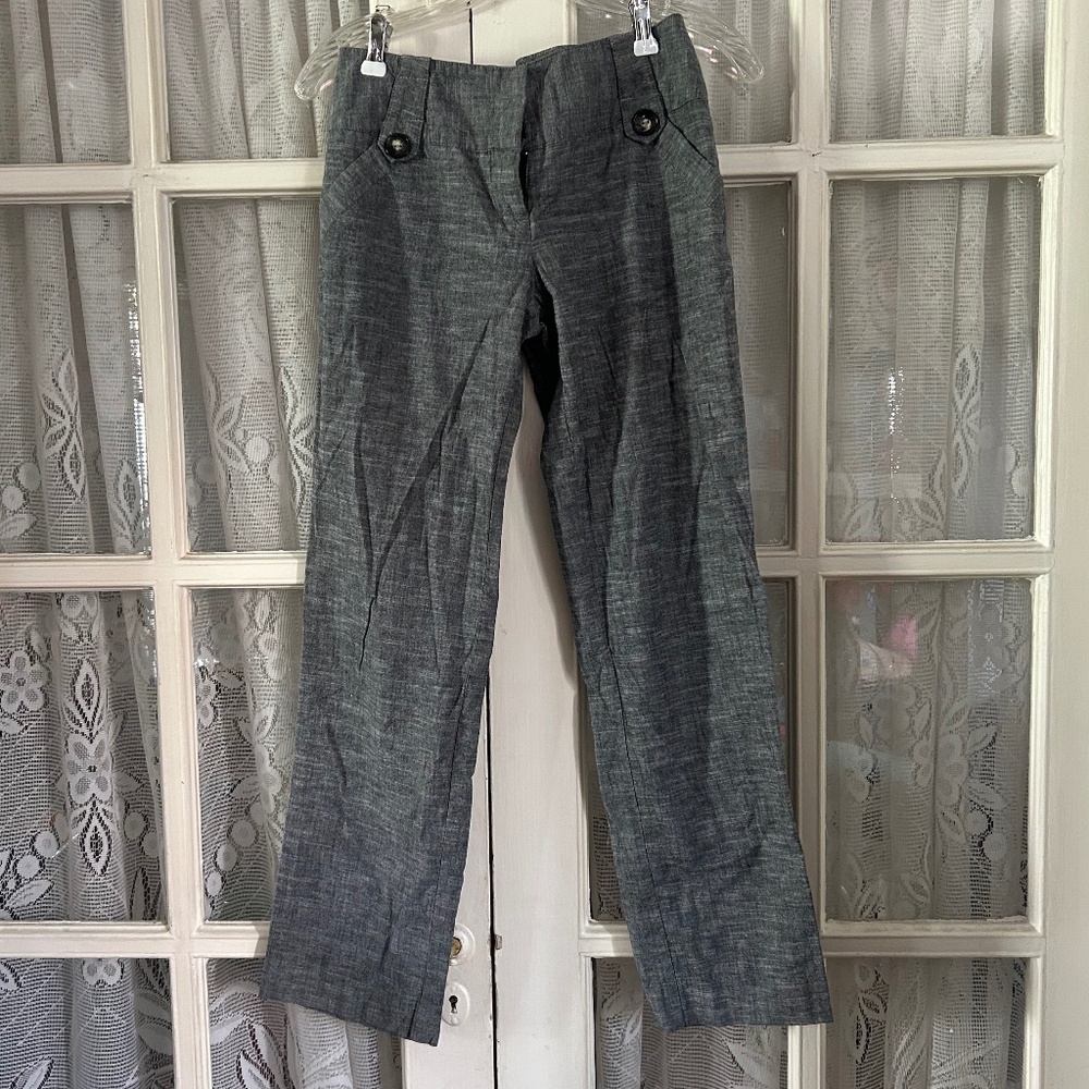 😉Bundle Days😉Women’s Juniors BCX Gray Business Professional Pants Button Pockets